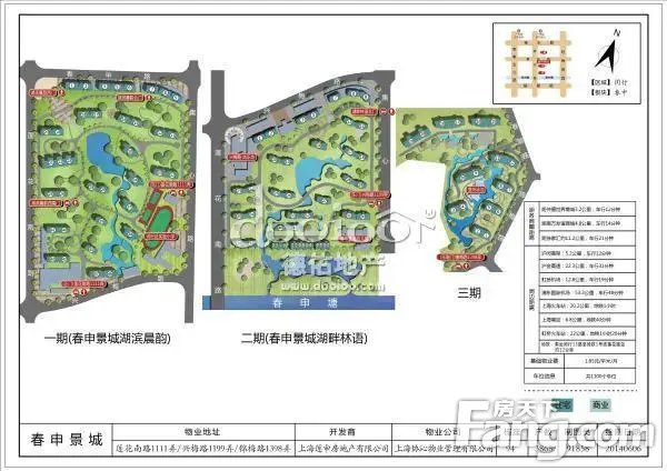 春申景城小区相关图