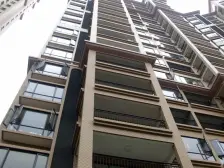 优质高档社区,高楼层,阳台看别墅花园无遮挡