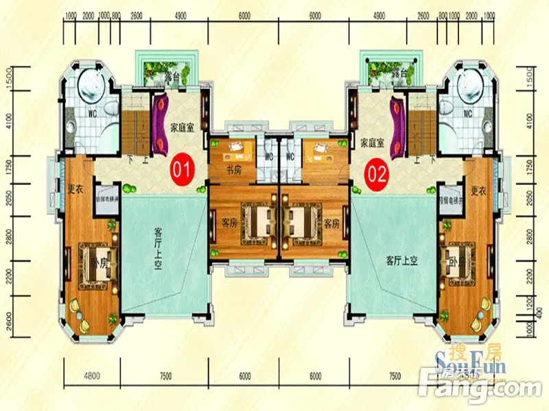 花溪碧桂园:户型图
