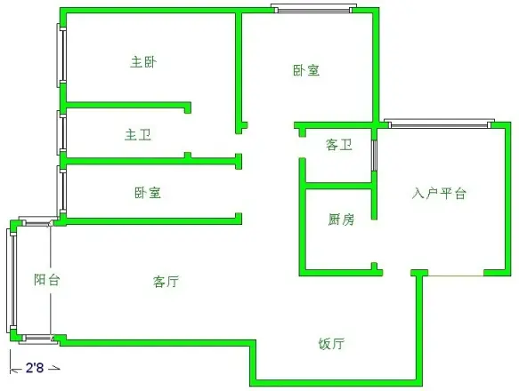 神仙树小区户型图