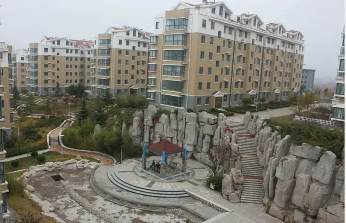 观海听涛实景图
