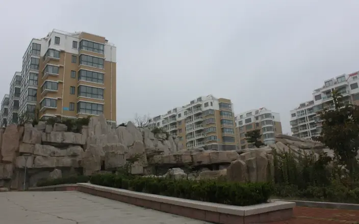 观海听涛实景图