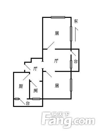 建设路72号户型图