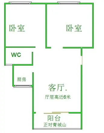 高尔夫山庄碧湖园户型图